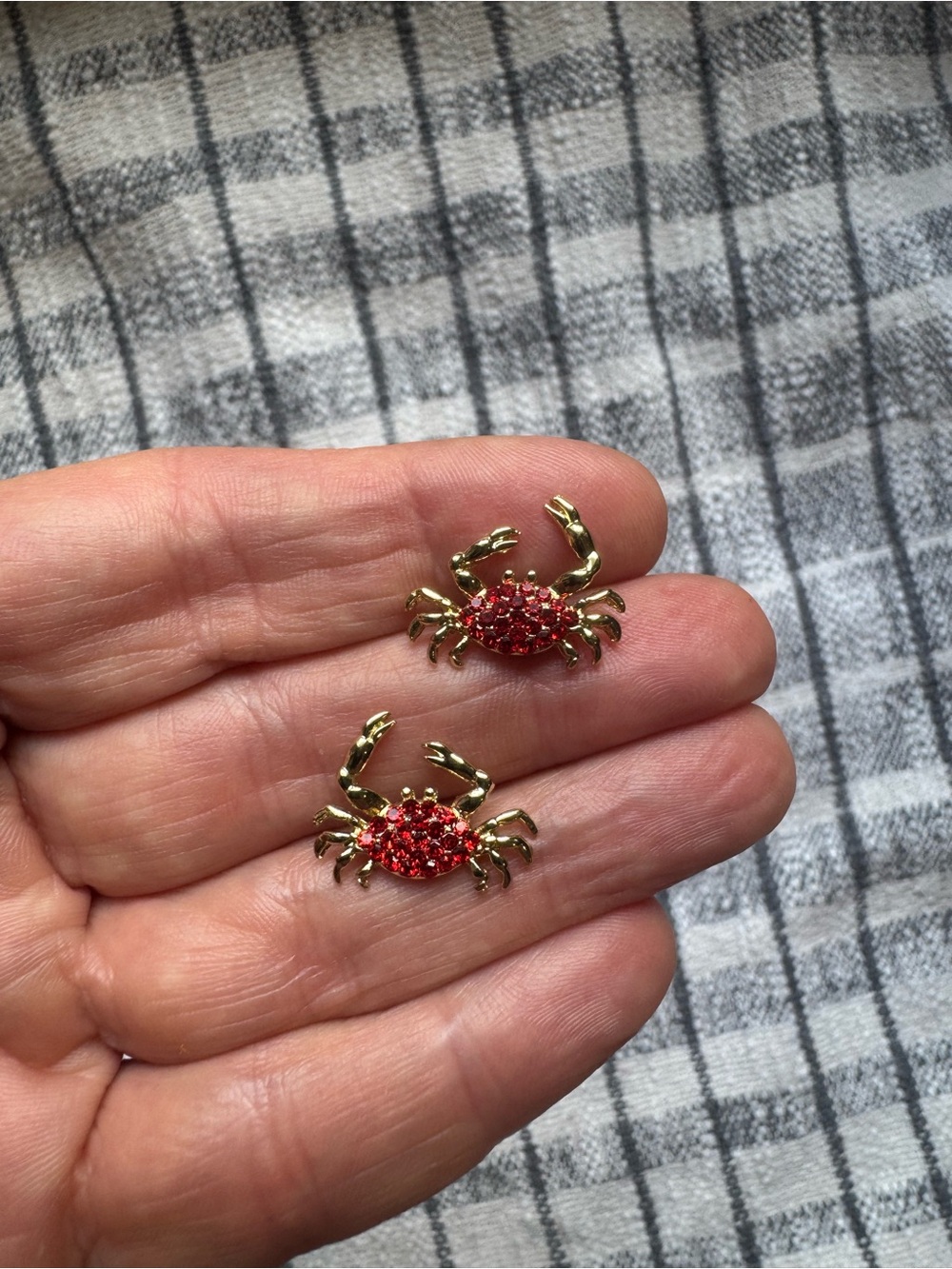 Sugarfix by Baublebar Crab Stud Earrings